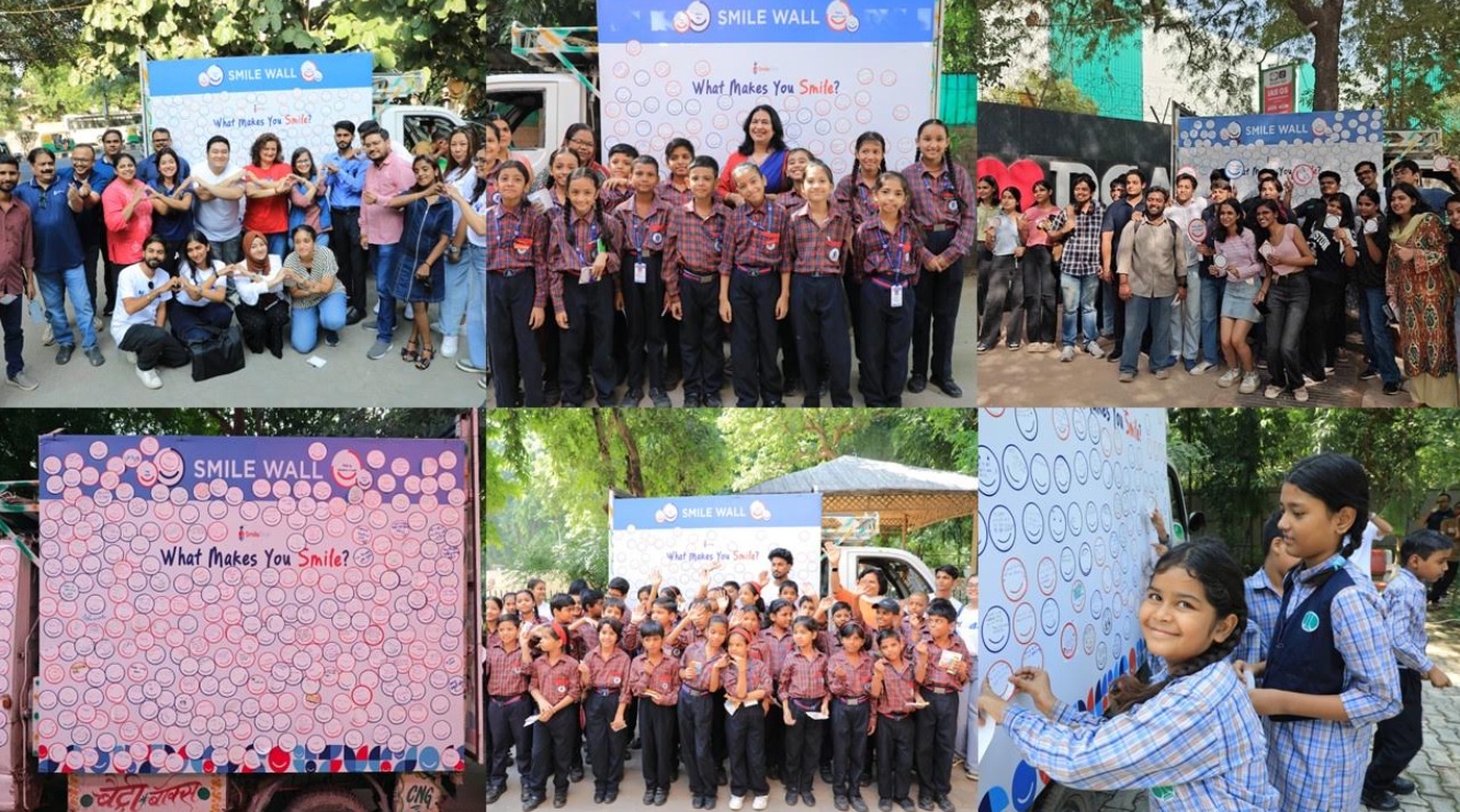 Smile Train India Brings Smile Walls to Communities Across the Country for World Smile Day