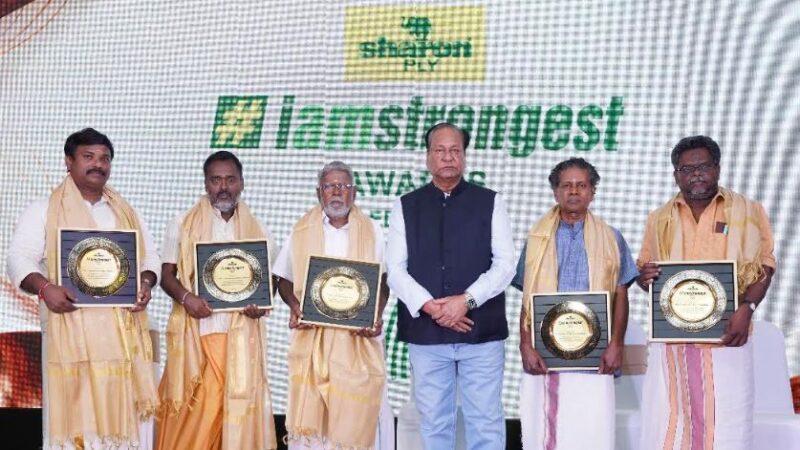SharonPly Honours Five Masters of Woodcraft at Seventh I AM STRONGEST Awards