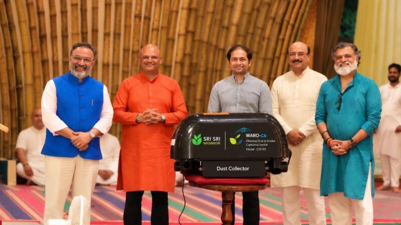 WARO-C6: Innovative, Scalable Technology by Art of Living-Sri Sri Naisargik, Emerges as a Sustainable Solution for Urban Air Pollution