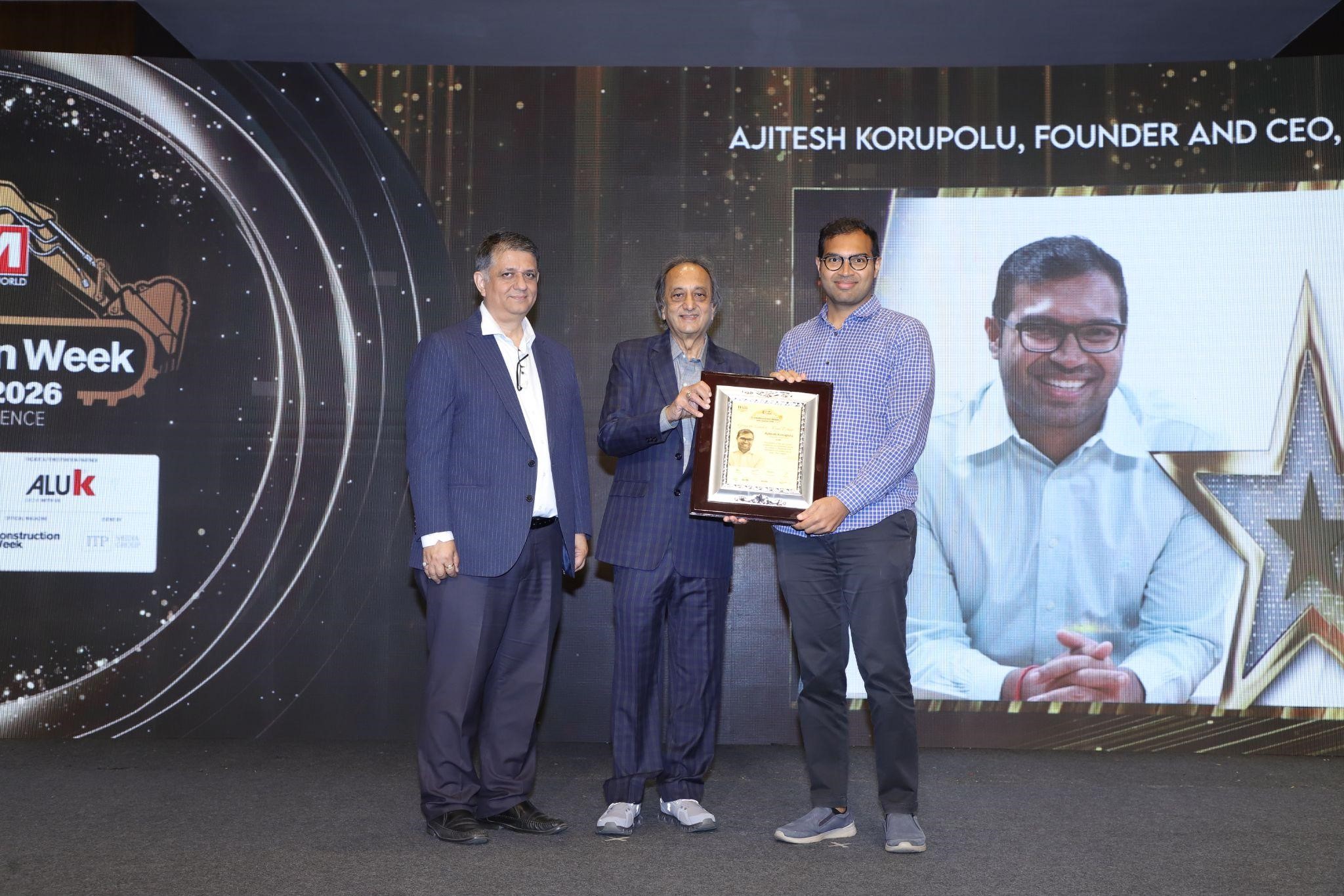 Hyderabad Real Estate Developer Ajitesh Korupolu Wins Growth Leader of the Year Award
