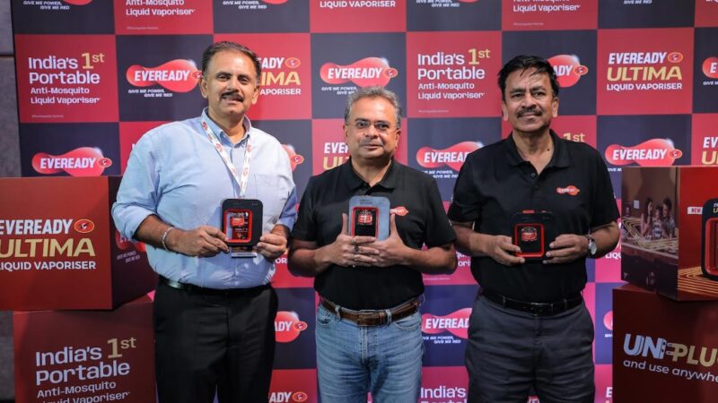 Eveready Diversifies into Mosquito Protection with India's First Portable Liquid Vaporiser
