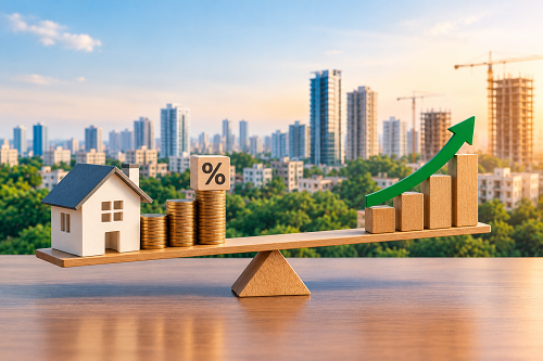 India's Property Market Weighs Higher Rates Against Long-Term Growth Prospects
