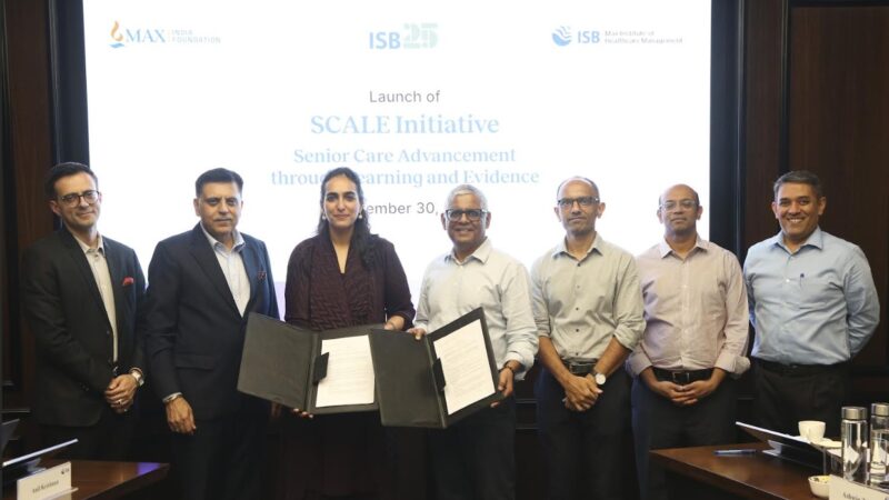 Max India Foundation and ISB Launch SCALE with Antara Senior Care as Founding Industry Partner to Advance Senior-Care Research