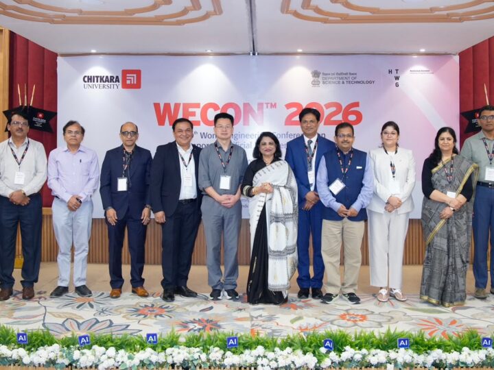 Chitkara University Hosts WECON 2026, Bringing Global Perspectives on AI for Societal and Industrial Transformation