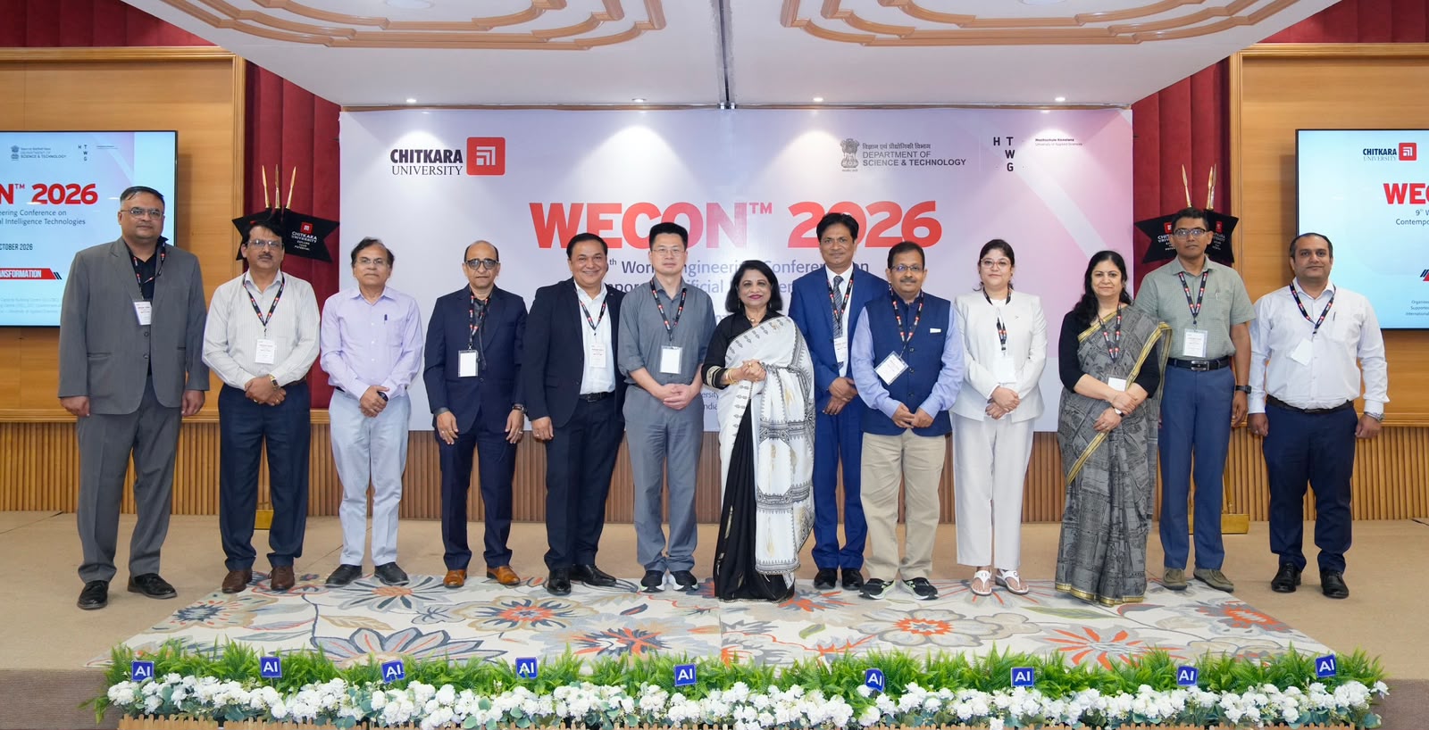 Chitkara University Hosts WECON 2026, Bringing Global Perspectives on AI for Societal and Industrial Transformation