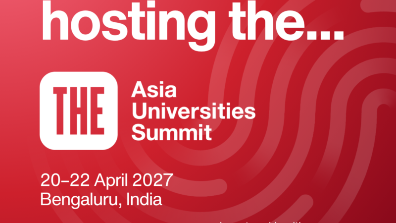 MAHE to Host First India Edition of Times Higher Education Asia Universities Summit 2027 in Bengaluru