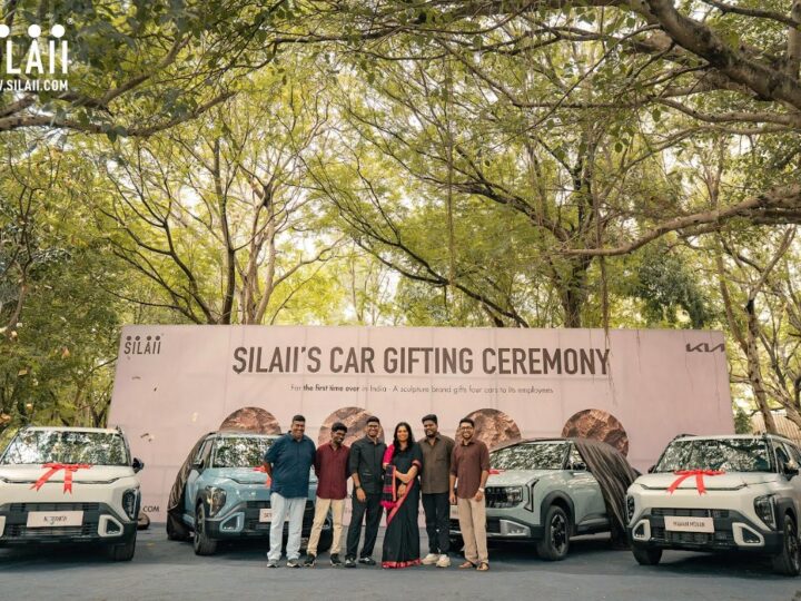 SILAII's Gratitude: Gifting Cars to Four Employees for Their Dedication to the Company's Growth