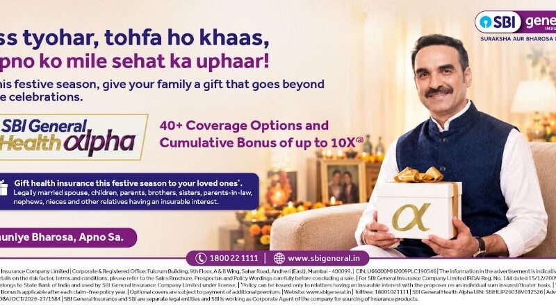 SBI General's Premium Health Insurance Product, Health Alpha, Enables Customers to Gift Personalised Health Protection to Loved Ones
