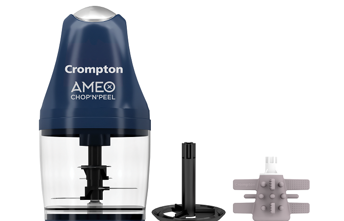 Crompton Launches Ameo Chop'N'Peel, Bringing Peeling, Chopping and Whisking into One Appliance