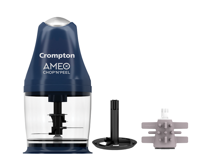 Crompton Launches Ameo Chop'N'Peel, Bringing Peeling, Chopping and Whisking into One Appliance